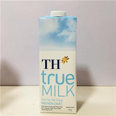 SỮA TƯƠI Tiệt Trùng TH True MILK Không Đường Hộp 1 Lít  SUA TUOI Tiet Trung TH True MILK Khong Duong Hop 1 Lit