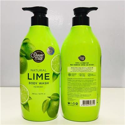 SỮA TẮM CAO CẤP HÀN QUỐC SHOWERMATE NATURAL LIME (Hương Chanh tươi mát) - 500ml  SUA TAM CAO CAP HAN QUOC SHOWERMATE NATURAL LIME (Huong Chanh tuoi mat) - 500ml