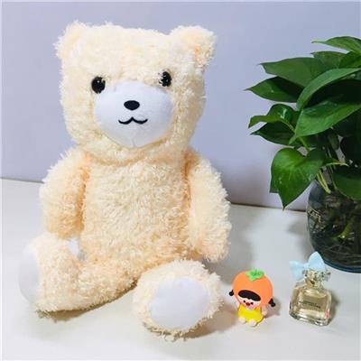 GẤU Bông Lông Xù SOLITE MÀU VANI  GAU Bong Long Xu SOLITE MAU VANI