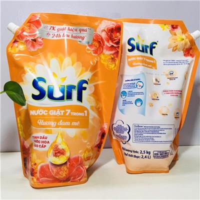 CAM: Nước Giặt Surf 7 Trong 1 Hương Đam Mê Túi 2.5kg