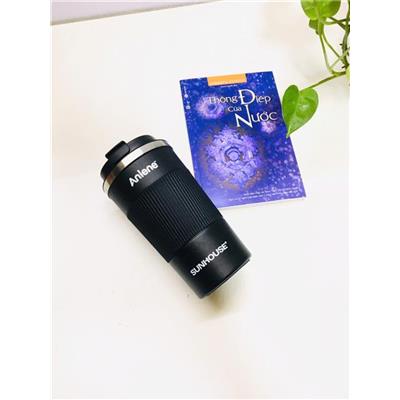 Ly Giữ Nhiệt Snappy SUNHOUSE 500ml MÀU ĐEN Anlene