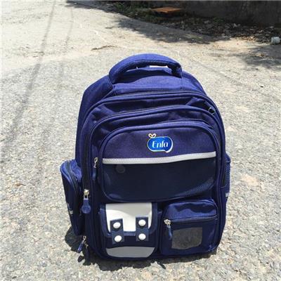 XANH DƯƠNG: Balo CHỐNG GÙ Cho Học Sinh Tiểu Học Siêu Nhẹ ENFA  XANH DUONG: Balo CHONG GU Cho Hoc Sinh Tiêu Hoc Sieu Nhe ENFA