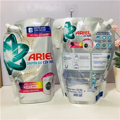 TÚI Nước Giặt ARIEL Chuyên Gia CỬA TRƯỚC Hương Sen Và Nhài 1,55 Kg  TUI Nuoc Giat ARIEL Chuyen Gia CUA TRUOC Huong Sen Va Nhai 1,55 Kg