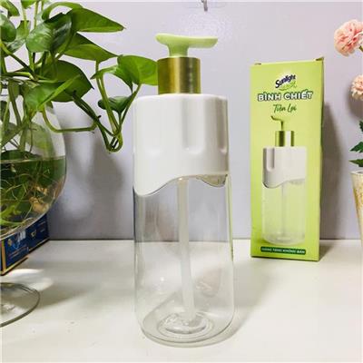 Bình Chiết Mĩ Phẩm Tiện Lợi 700ml Có Vòi Nhấn Sunlight  Binh Chiet Mi Pham Tien Loi 700ml Co Voi Nhan Sunlight