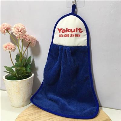 XANH ĐẬM: Khăn Treo Lau Tay Yakult Đa Năng