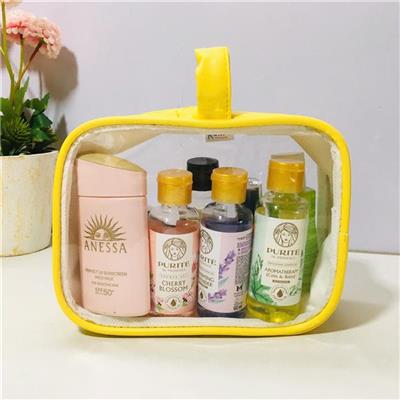 MÀU VÀNG: Túi Đựng Mĩ Phẩm, Dụng Cụ Cá Nhân ROHTO Chống Ướt