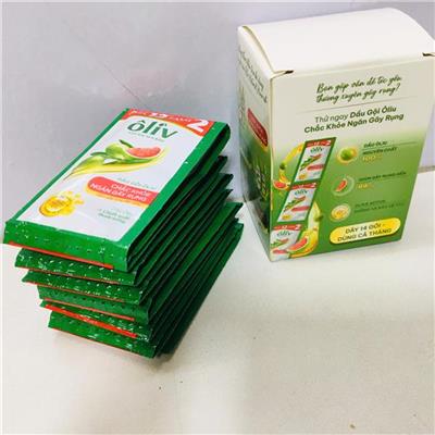 Hộp 14 Gói DẦU GỘI ôlìv Natural Nourish 6g Chắc Khoẻ Ngăn Gãy Rụng