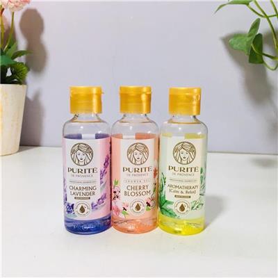 Combo 3 Chai Sữa Tắm Dưỡng Da Thư Giãn Purité Cho Nữ Size Du Lịch 60ml/ 1 Chai