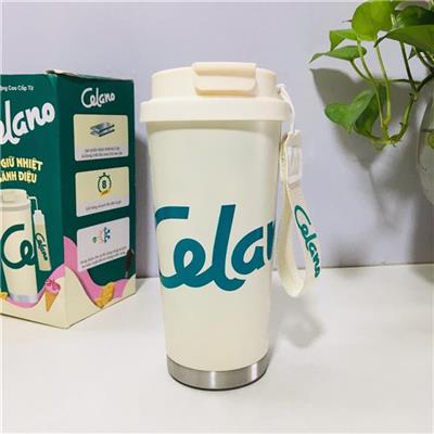 Ly Giữ Nhiệt CELANO Sành Điệu 500ml Có Dây Xách