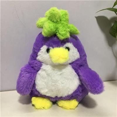 Gấu Bông CÁNH CỤT CÀ TÍM Cao 20cm