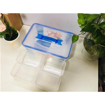 Hộp SINA 5 Lít Có 4 Ô Chia Ngăn Có Quai Xách Nhựa Đại Đồng Tiến L927