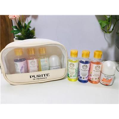 Bộ Túi Mĩ Phẩm Du Lịch Purité 4 Món Cho Nữ - CÓ LĂN