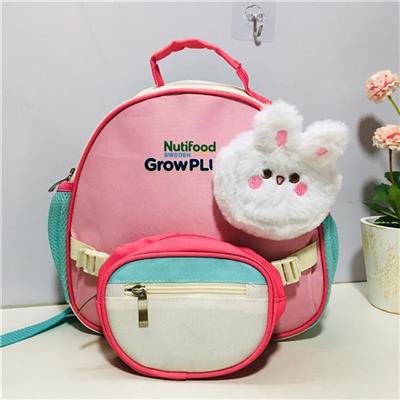 Balo NUTIFOOD 3 In 1 Cho Bé Mẫu Giáo MÀU HỒNG  Balo NUTIFOOD 3 In 1 Cho Be Mau Giao MAU HONG