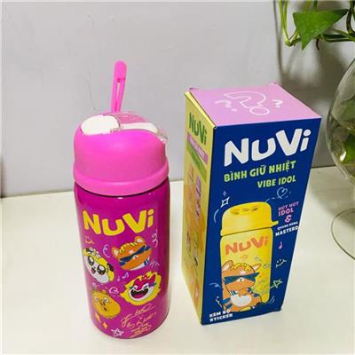 Bình Giữ Nhiệt NUVI VIBE IDOL 420ml MÀU HỒNG