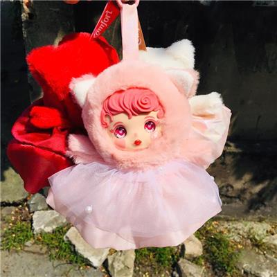 BÉ ĐIỆU SLAY Comfort Màu HỒNG VÁY HỒNG Treo Balo, Móc Khóa, Túi Xách