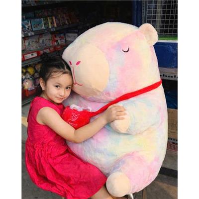 Gấu Bông CapyBara Ngũ Sắc SIZE KHỔNG LỒ + PHỤ PHÍ 10 NGÀN