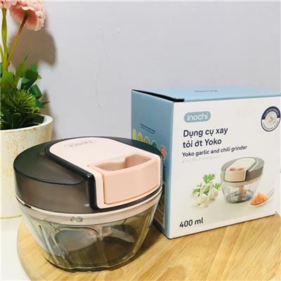 Dụng Cụ Xay Tỏi Ớt Yoko Inochi 400ml (LỚN)