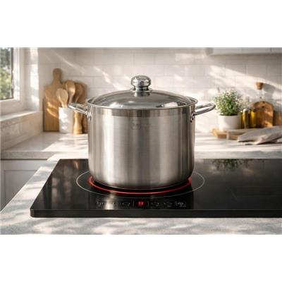 Nồi Luộc Gà Inox 3 Đáy Fivestar 30cm  Noi Luoc Ga Inox 3 Day Fivestar 30cm