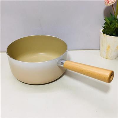 NỒI QUÁNH CHỐNG DÍNH GREEN COOK 20cm Đáy Từ MÀU BE  NOI QUANH CHONG DINH GREEN COOK 20cm Day Tu MAU BE