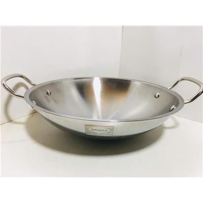 Chảo Xào Inox Sâu Lòng 2 Quai 24cm MAGGI