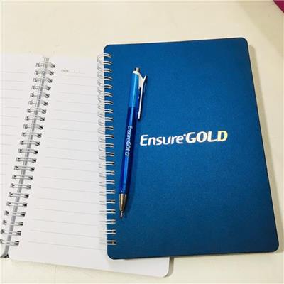 Sổ Lò Xo A5 Ensure 184 Trang Bìa Cứng Có Nhũ XANH DƯƠNG  So Lo Xo A5 Ensure 184 Trang Bia Cung Co Nhu XANH DUONG