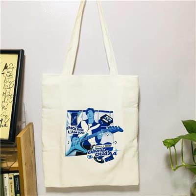 Túi Tote XMEN "NÓI ĐƯỢC LÀM ĐƯỢC" Màu TRẮNG CÓ DÂY KÉO