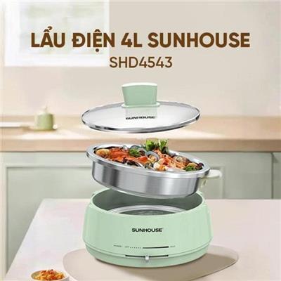 Nồi Lẩu Điện Sunhouse 4 Lít SHD4543 (ENFA)