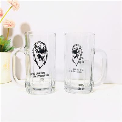 Set 2 Ly Bia Sư Tử Size Đại 550ml