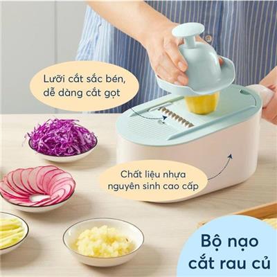 Bộ Nạo Cắt Rau Củ Đa Năng Yoko Inochi (Vitadairy)