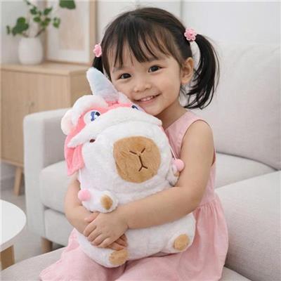 Thú Bông Capybara ĐỘI NÓN LÂN