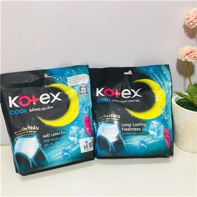 MỘT GÓI: Băng Vệ Sinh Kotex DẠNG QUẦN 2 Miếng Size M-L