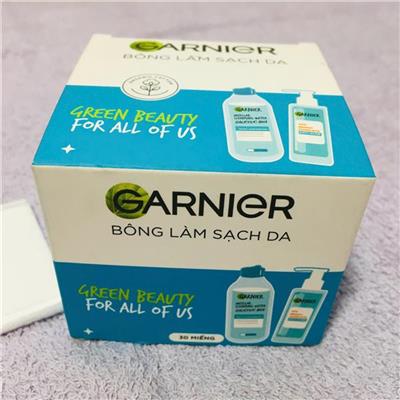 HỘP Bông Tẩy Trang Du Lịch GARNIER 30 Miếng