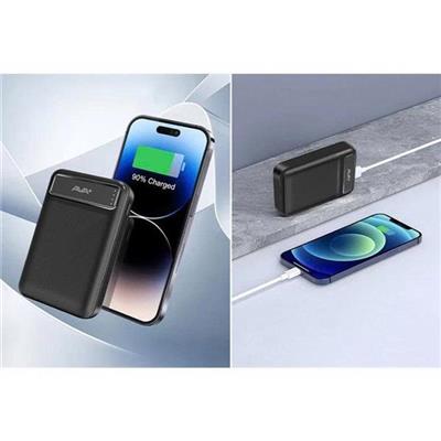 Pin Sạc Dự Phòng Polymer 10000mAh 10.5W AVA+ GN-05 MÀU ĐEN