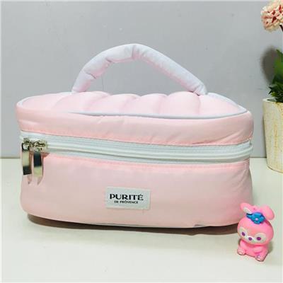 Túi Phao Đựng Mĩ Phẩm, Vật Dụng Cá Nhân Purité MÀU HỒNG