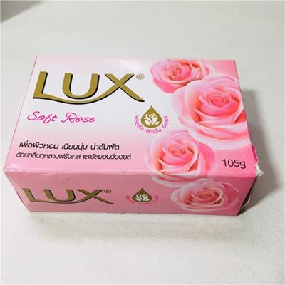 Bánh Xà Bông Thơm Hương Nước Hoa LUX SOFT ROSE - HỒNG  Banh Xa Bong Thom Huong Nuoc Hoa LUX SOFT ROSE - HONG