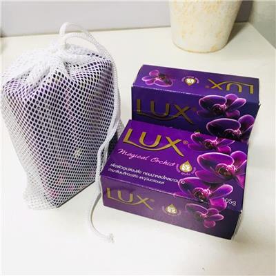Combo 3 Bánh Xà Bông Thơm Hương Nước Hoa LUX Magical Orchid - TÍM + Tặng Kèm Túi Lưới Đựng Bánh Xà Bông  Combo 3 Banh Xa Bong Thom Huong Nuoc Hoa LUX Magical Orchid - TIM + Tang Kem Tui Luoi Dung Banh Xa Bong