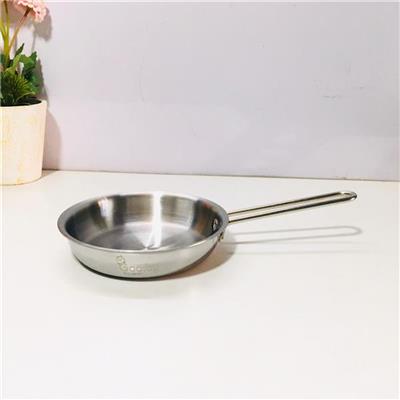 Chảo Inox 304 GOOBY 3 Lớp Liền Đáy Size 15.5cm CHIÊN ỐP LA  Chao Inox 304 GOOBY 3 Lop Lien Day Size 15.5cm CHIEN OP LA