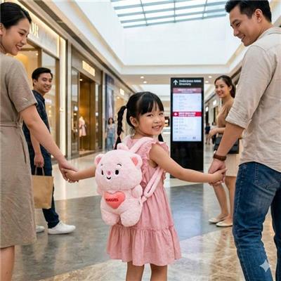 Balo GẤU BÔNG Đeo Điệu, Phù Hợp Nhiều Độ Tuổi - MÀU HỒNG