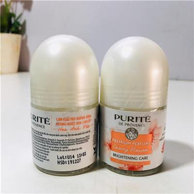 Lăn Khử Mùi Purité 25ml Dưỡng Sáng Hương Nước Hoa Cao Cấp Hoa Anh Đào Cho Nữ
