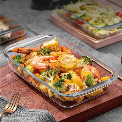 Khay Thủy Tinh Chữ Nhật 1 Lít