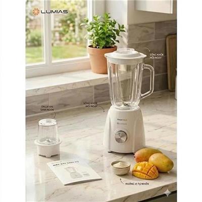 Máy Xay Sinh Tố LUMIAS LEB-1500 Hai Cối Thủy Tinh - ENSURE GOLD