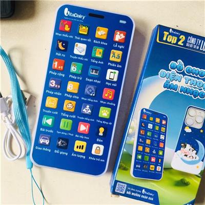 Đồ Chơi Điện Thoại Âm Nhạc Vitadairy 28 Phím Chức Năng