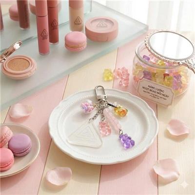Charm Móc Khoá 3CE Thời Trang Phong Cách Hàn Quốc