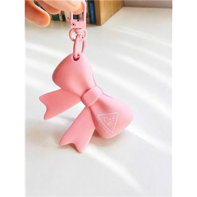 Charm Móc Khoá 3CE Pink Bow Lipstick Holder Phong Cách Hàn Quốc - NƠ HỒNG  Charm Moc Khoa 3CE Pink Bow Lipstick Holder Phong Cach Han Quoc - NO HONG