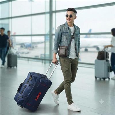 Túi Kéo Du Lịch Anlene Size ĐẠI - MÀU XANH  Tui Keo Du Lich Anlene Size DAI - MAU XANH