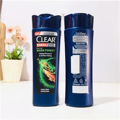 Chai Dầu Gội CLEAR MEN Sạch Gàu 140g Hương PHONG LỮ & GỖ ĐÀN HƯƠNG  Chai Dau Goi CLEAR MEN Sach Gau 140g Huong PHONG LU & GO DAN HUONG