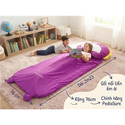 Túi Ngủ Hình Khủng Long Pediasure Size Đại Dài 2.23 Mét