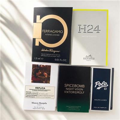 SET 5 MẪU THỬ NƯỚC HOA NAM 5 Hãng Khác Nhau - HỘP NÂU