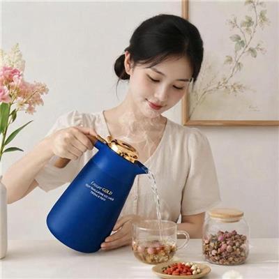Bình Giữ Nhiệt PHA TRÀ Inox 316 Dung Tích 1.6 Lít MÀU XANH Ensure