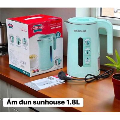 Ấm/ Bình Đun Siêu Tốc 2 Lớp SUNHOUSE 1.8 Lít SHD1351 (Abbott Grow)  Am/ Binh Dun Sieu Toc 2 Lop SUNHOUSE 1.8 Lit SHD1351 (Abbott Grow)